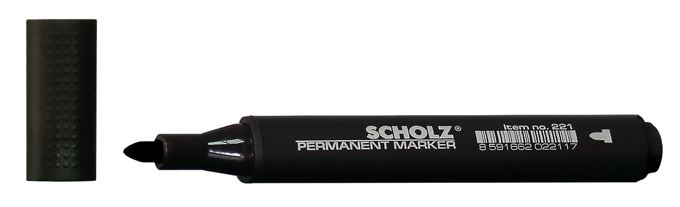 Маркер SCHOLZ перманентний (221SCH), чорний